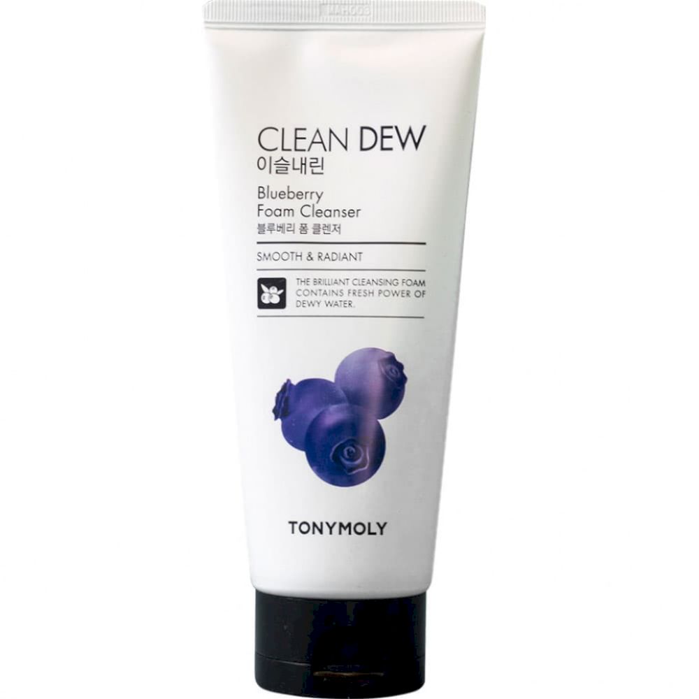 Tony Moly Blueberry Foam Cleanser Пена для умывания с экстрактом черники, 180 мл