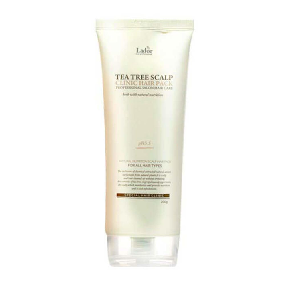 Lador TEA TREE SCALP Hair Pack 200 ml Маска пилинг для кожи головы с экстрактом чайного дерева 200г