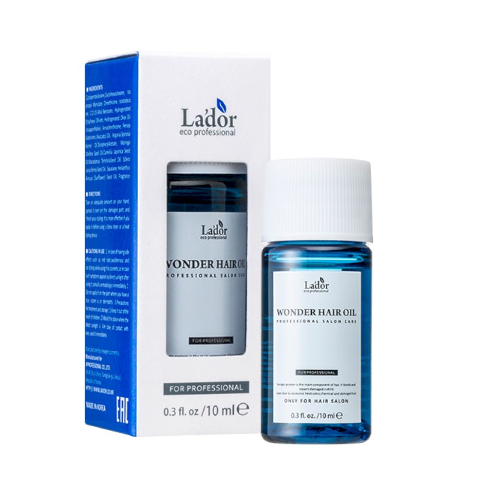 Lador Wonder Hair Oil 10 мл увлажняющее масло для волос 10мл