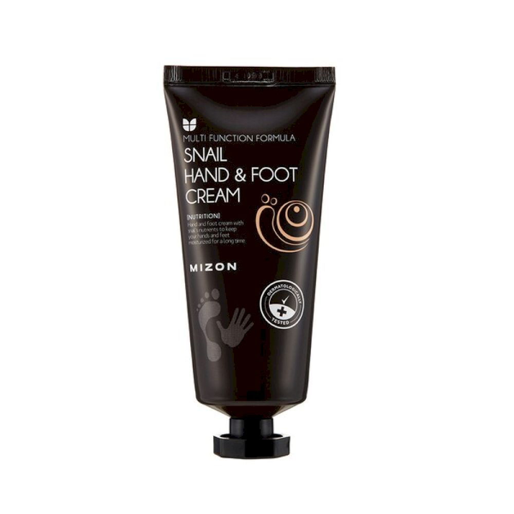 MIZON Крем для рук и ног с муцином улитки Snail Hand And Foot Cream