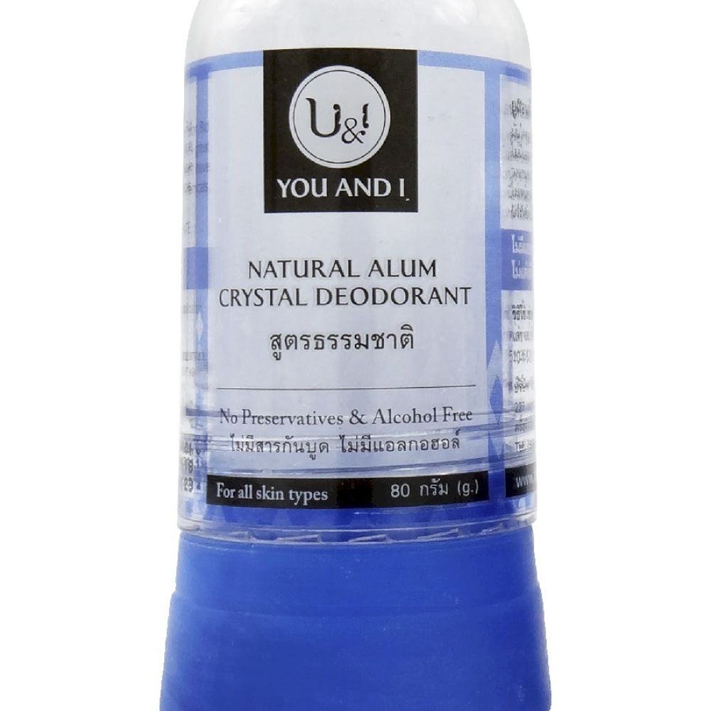 Кристаллический дезодорант Натуральный 80 гр.Narda Mineral deodorant natural.