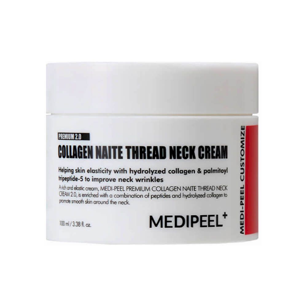 MEDI-PEEL Premium Collagen Naite Thread Neck Cream (100ml) Моделирующий крем для шеи и зоны декольте Naite Thread 2.0