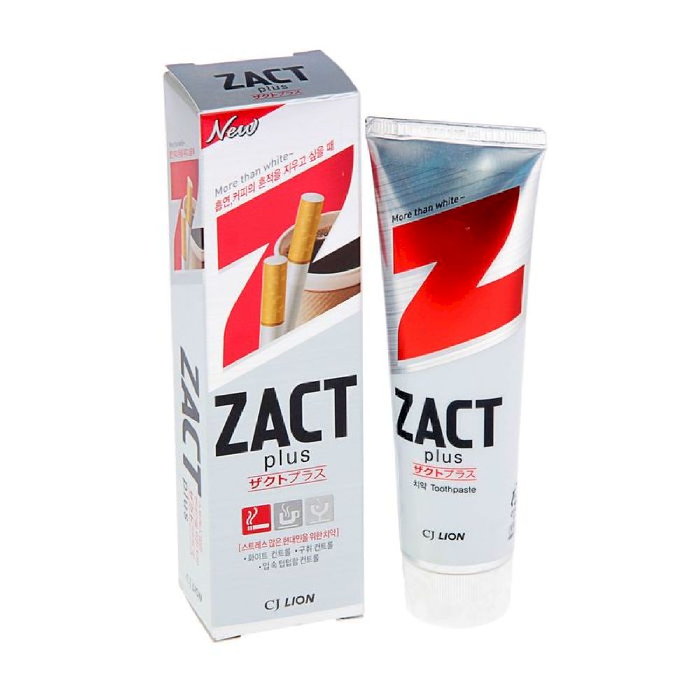 LION Отбеливающая зубная паста Zact
