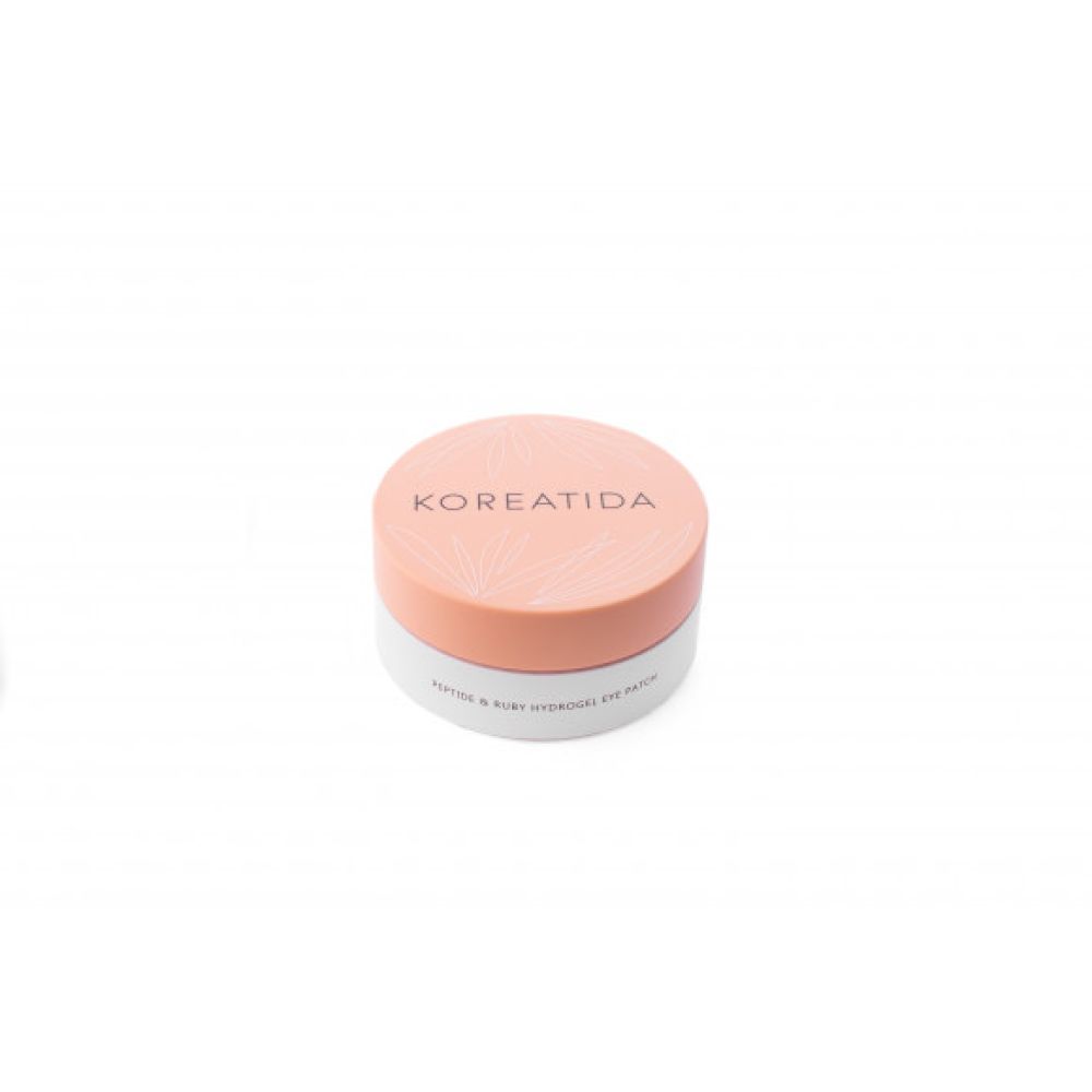 Koreatida Патчи  с пептидами и рубиновой пудрой peptide & ruby hydrogel eye patch