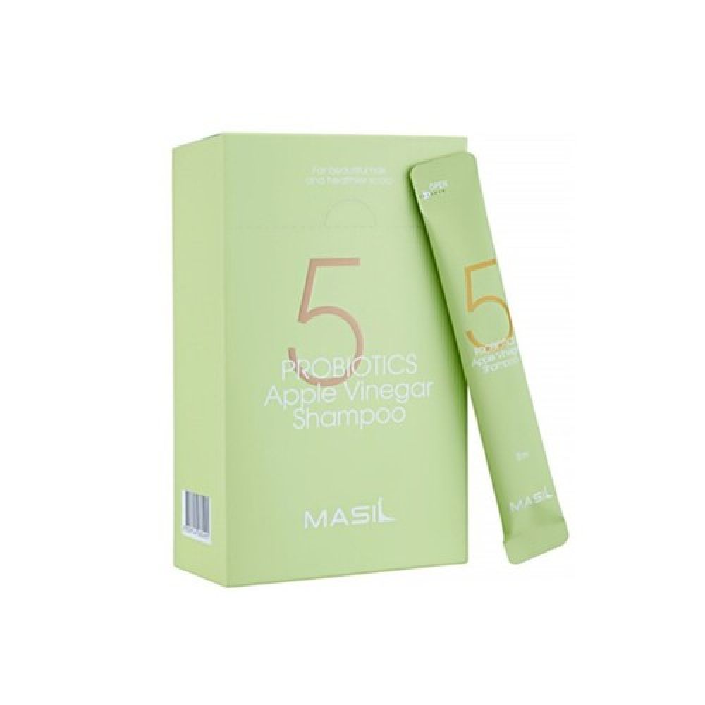 Masil (5 PROBIOTICS APPLE VINEGAR SHAMPOO STICK POUCH) ( 8ml )/ Шампунь для восстановления pH-баланса, от перхоти
