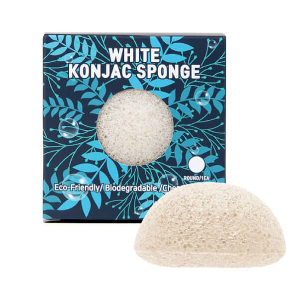 Trimay White Konjak Sponge (в коробочке)/Спонж конняку