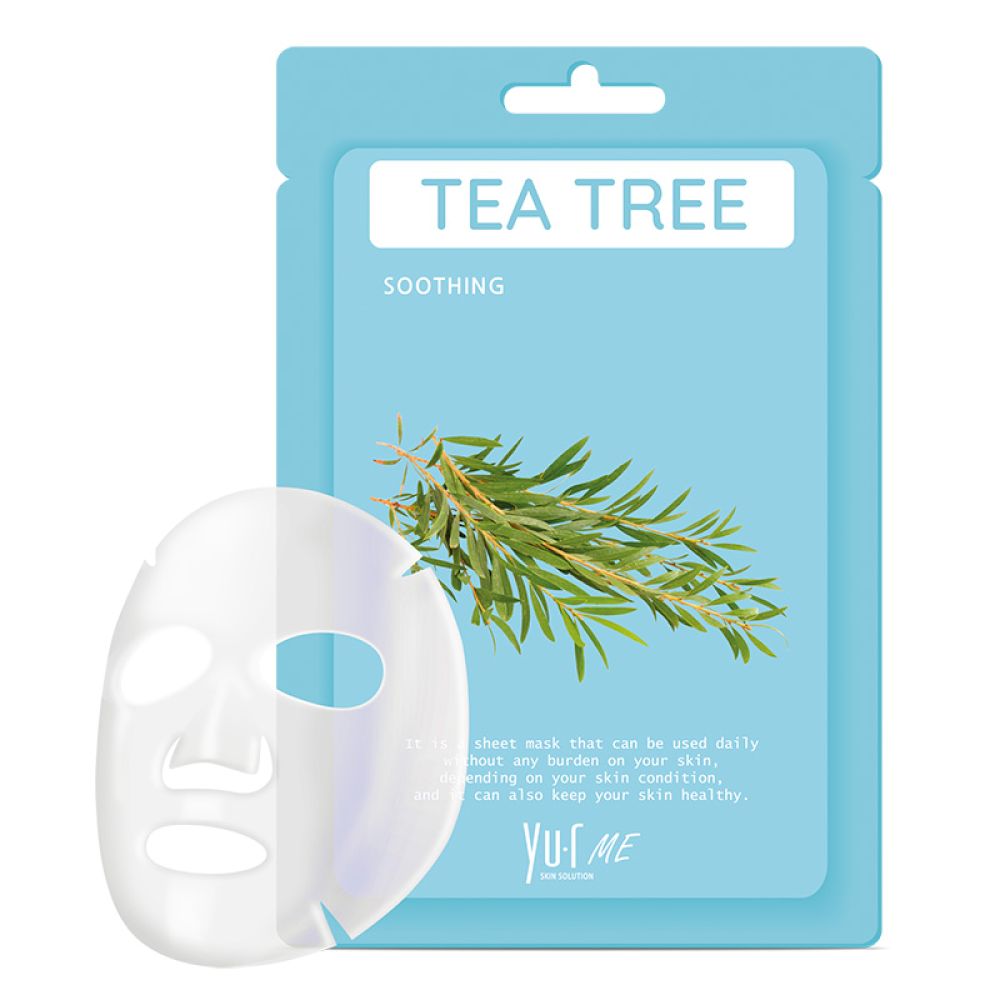 Маска для лица с экстрактом чайного дерева YU.R ME Tea Tree Sheet Mask