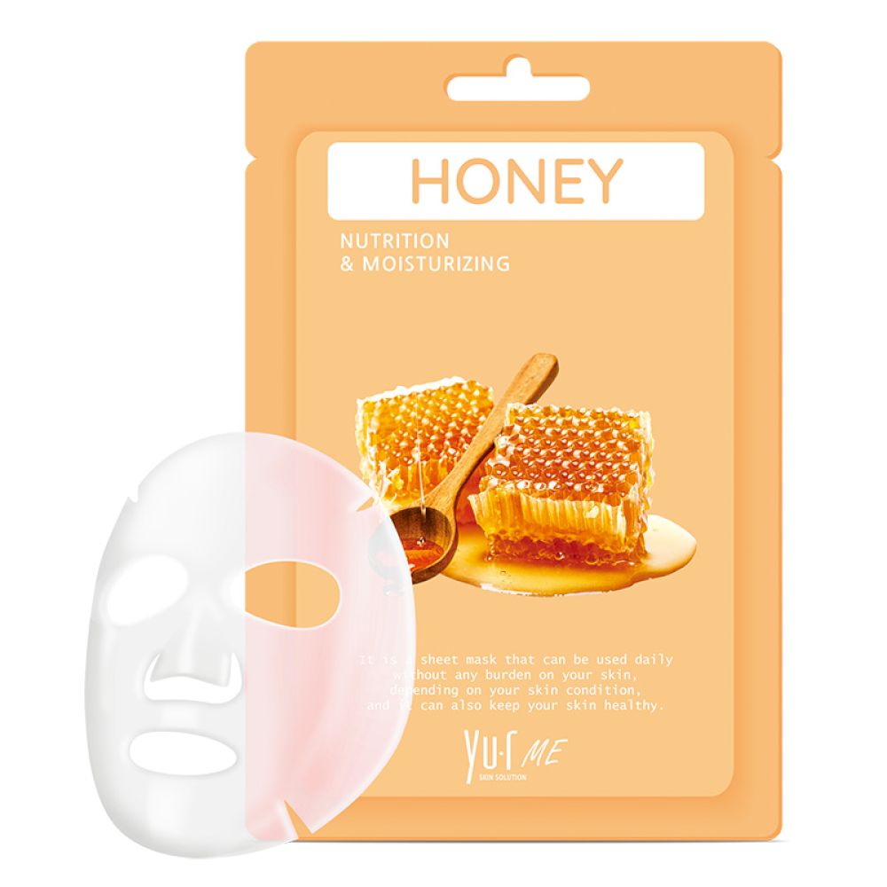 Маска для лица с экстрактом мёда YU.R ME Honey Sheet Mask
