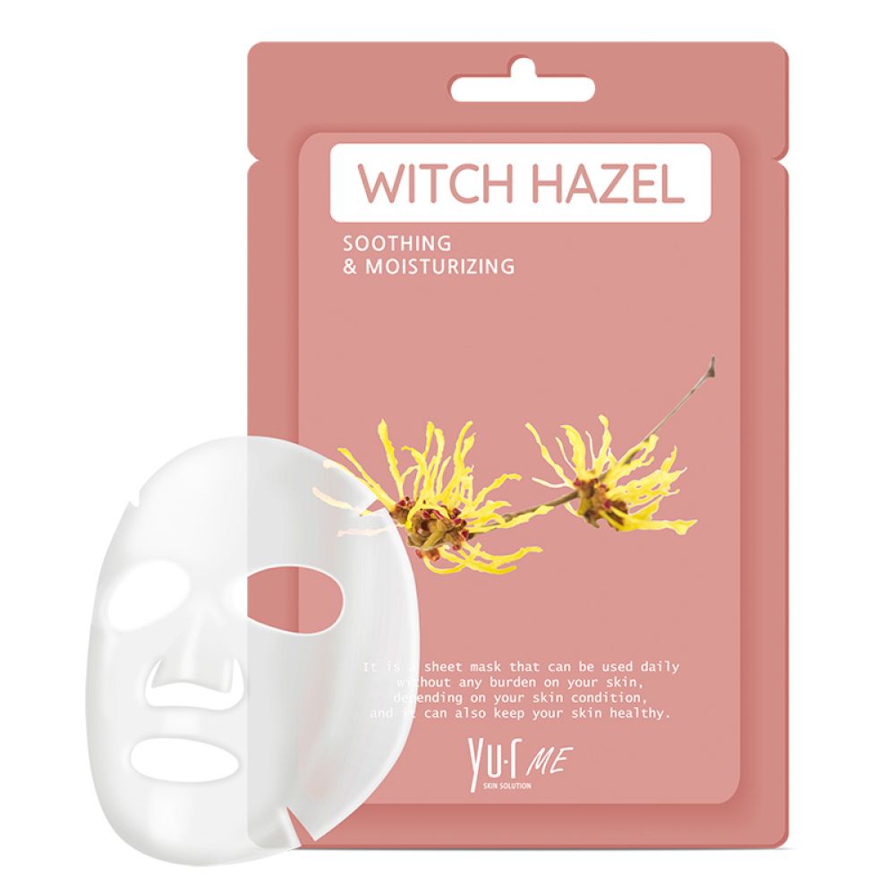 Маска для лица с экстрактом гамамелиса YU.R ME Witch Hazel Sheet Mask