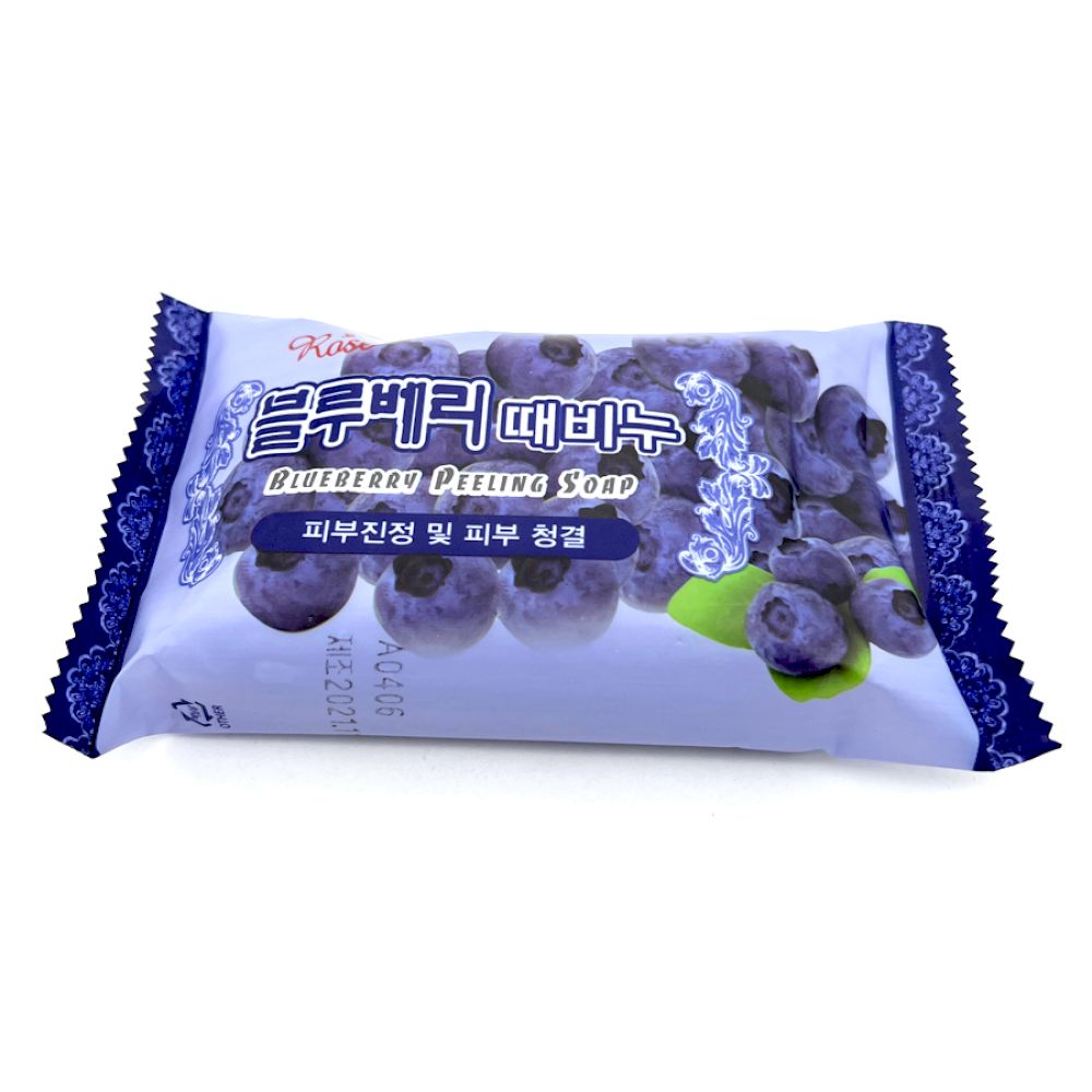 Rose blueberry peeling soap Мыло для рук и тела с экстрактом черники