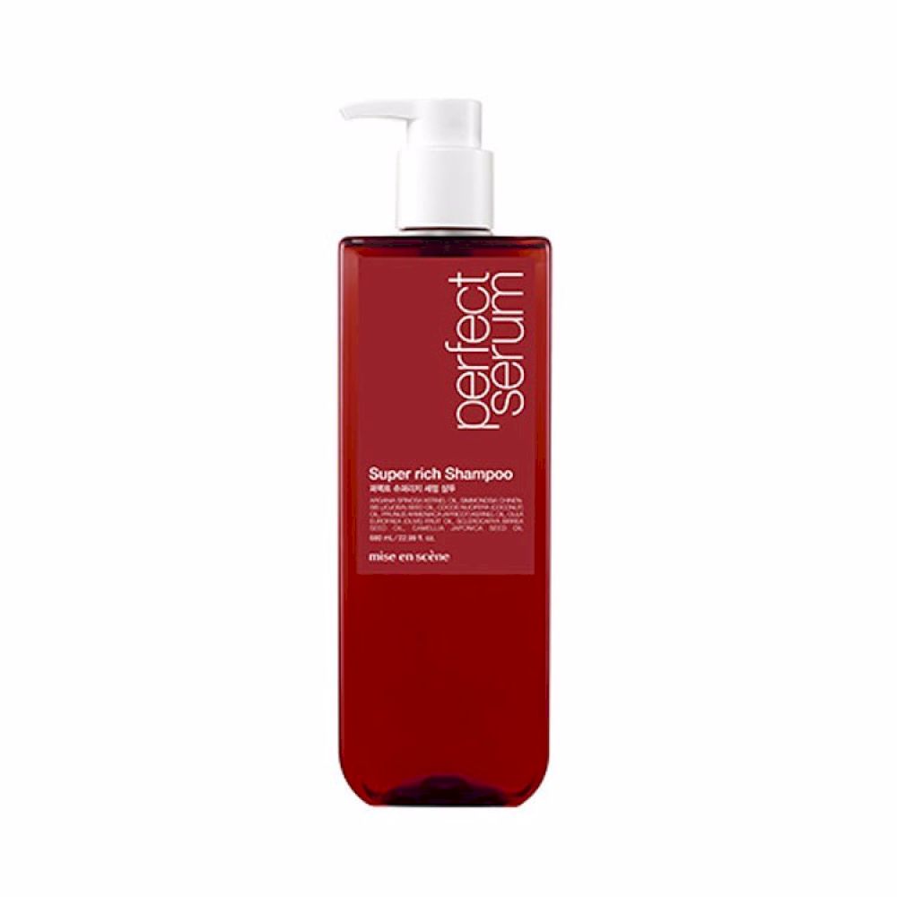 MISE EN SCENE PERFECT SUPER RICH SERUM SHAMPOO Мультифункциональный шампунь для интенсивного восстановления волос
