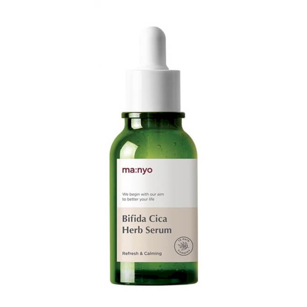 Ma:nyo Bifida Cica Herb Serum Успокаивающая сыворотка против воспалений с лизатами бифидобактерий и центеллой 50мл