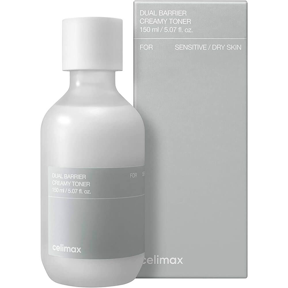 Celimax Тонер увлажняющий с молочной текстурой для сухой кожи - Dual barrier creamy toner, 150мл
