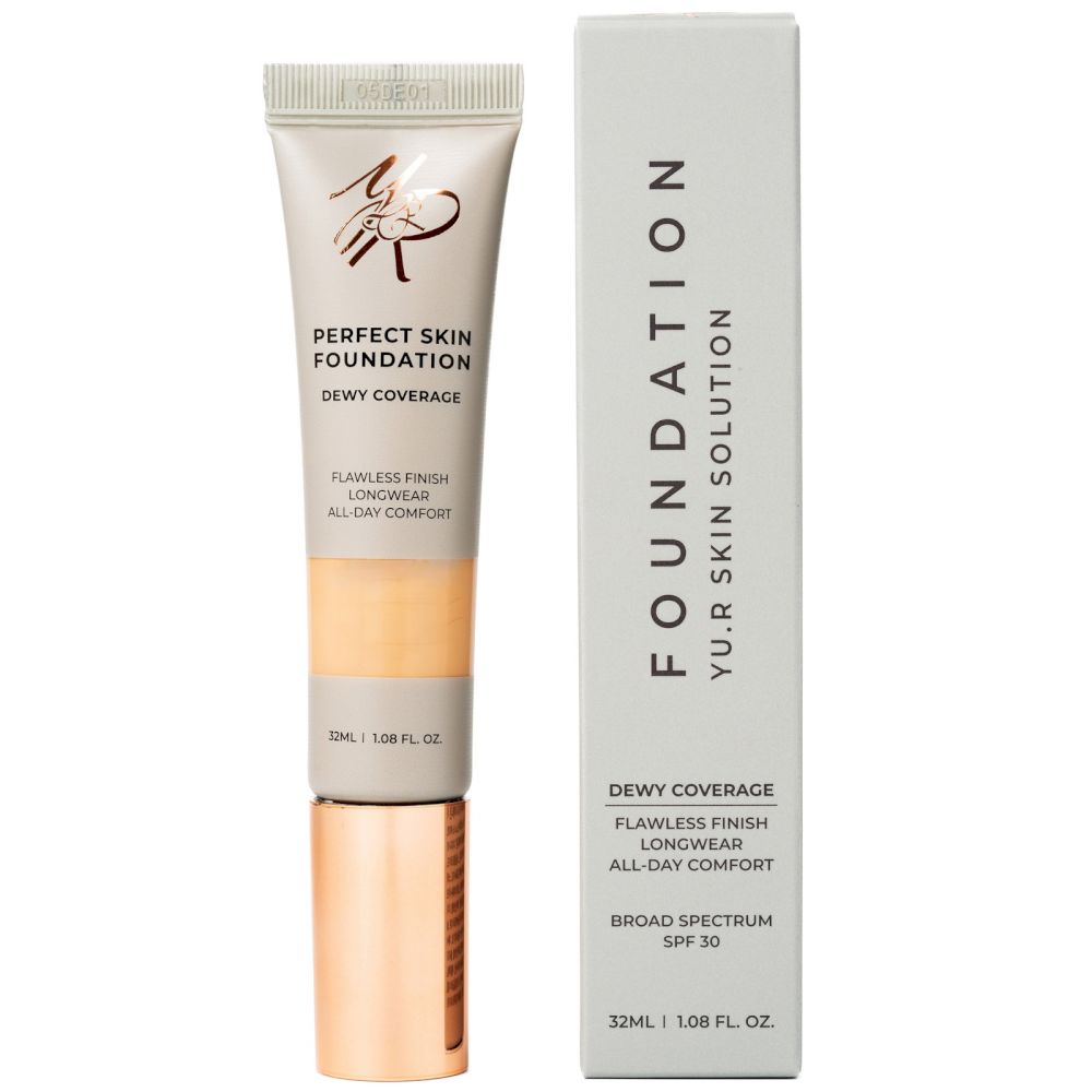 Устойчивая увлажняющая тональная  основа DEWY COVERAGE FOUNDATION (2.0 fair)