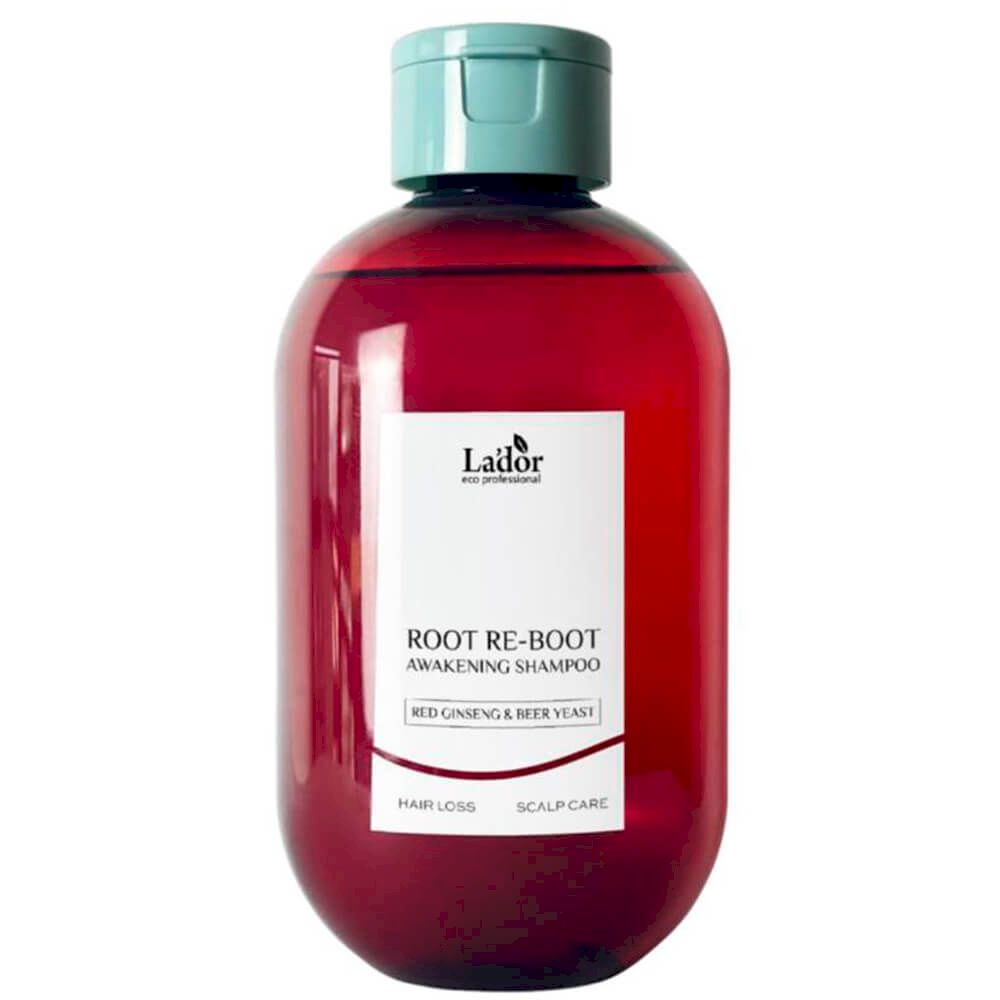 La'dor ROOT RE-BOOT AWAKENING SHAMPOO RED GINSENG&BEER YEAST Шампунь для восстановления корней волос с экстрактом красного женьшеня и пивными дрожжами