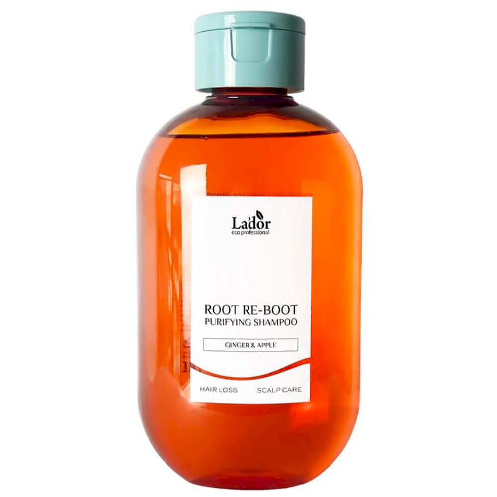 La'dor ROOT RE-BOOT PURIFYING SHAMPOO GINGER&APPLE Шампунь для восстановления корней волос с экстрактами имбиря и яблока