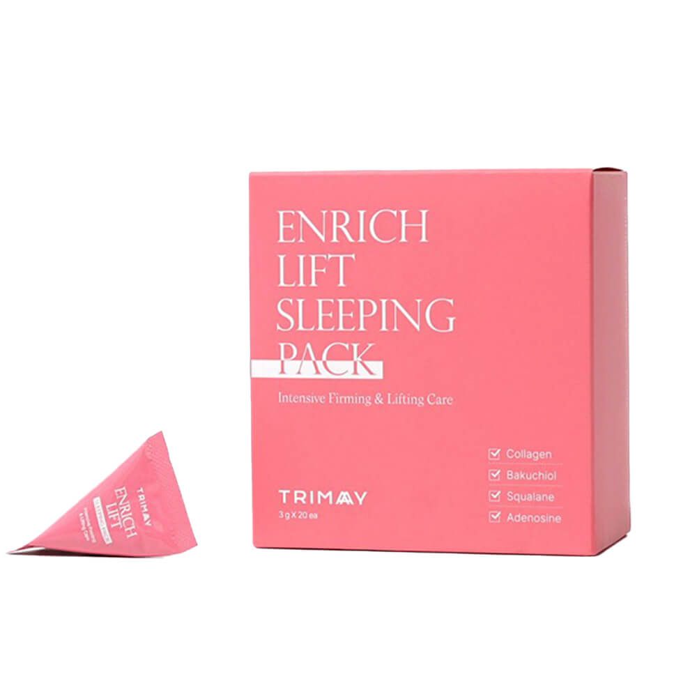 Trimay Enrich-Lift Sleeping pack 3g /Ночная маска с коллагеном для повышения эластичности