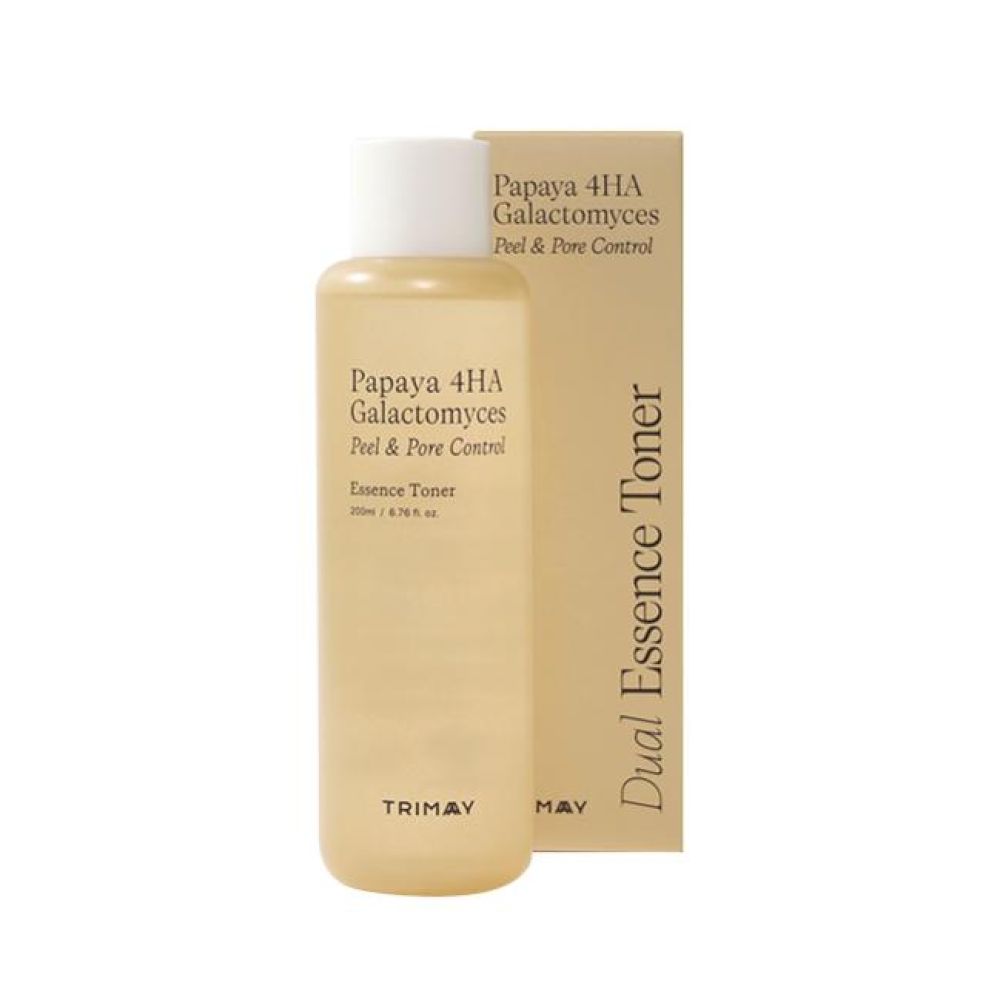 Trimay Papaya 4HA Galactomyces Peel & Pore Control Toner 200ml/Кислотный тонер с папайей и галактомисом