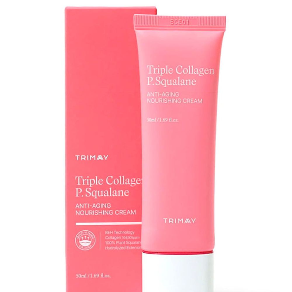 Trimay Питательный крем с коллагеном и скваланом Triple Collagen P.Squalane Anti-Aging Nourishing Cream