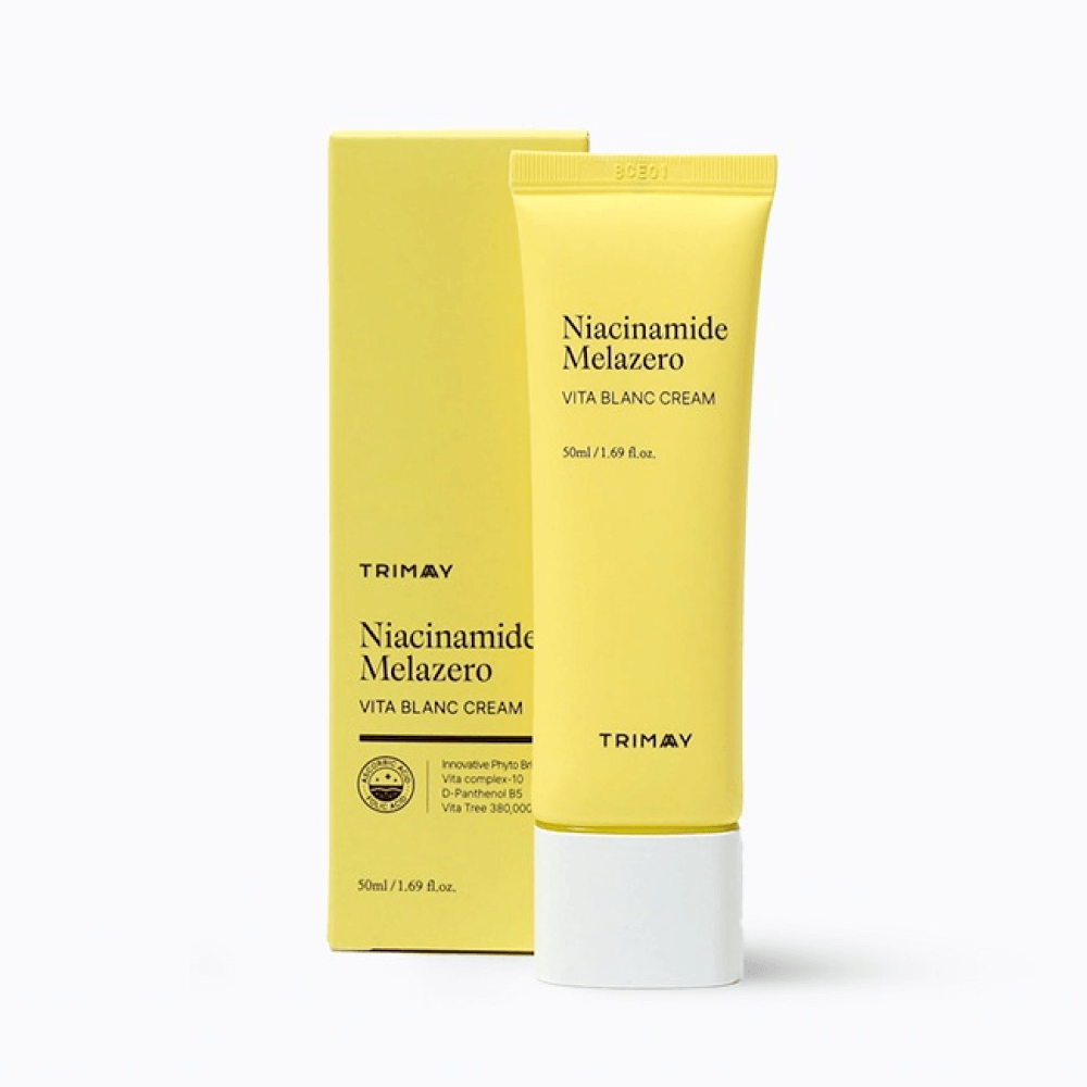 Trimay Осветляющий крем c ниацинамидом и витаминным комплексом Niacinamide Melazero Vita Blanc Cream