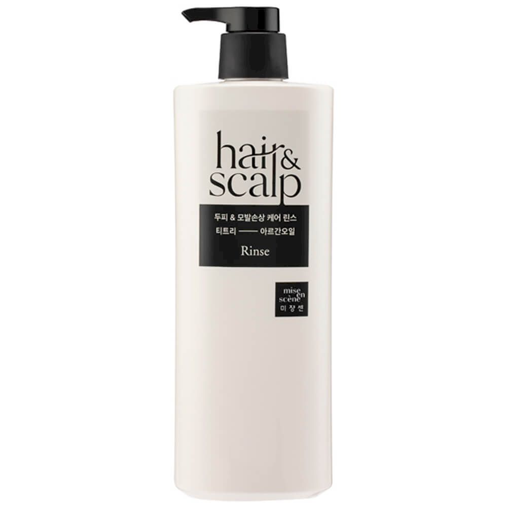 MISE EN SCENE Hair&scalp Damage Rinse Бальзам для поврежденных волос и кожи головы с аргановым маслом 750мл