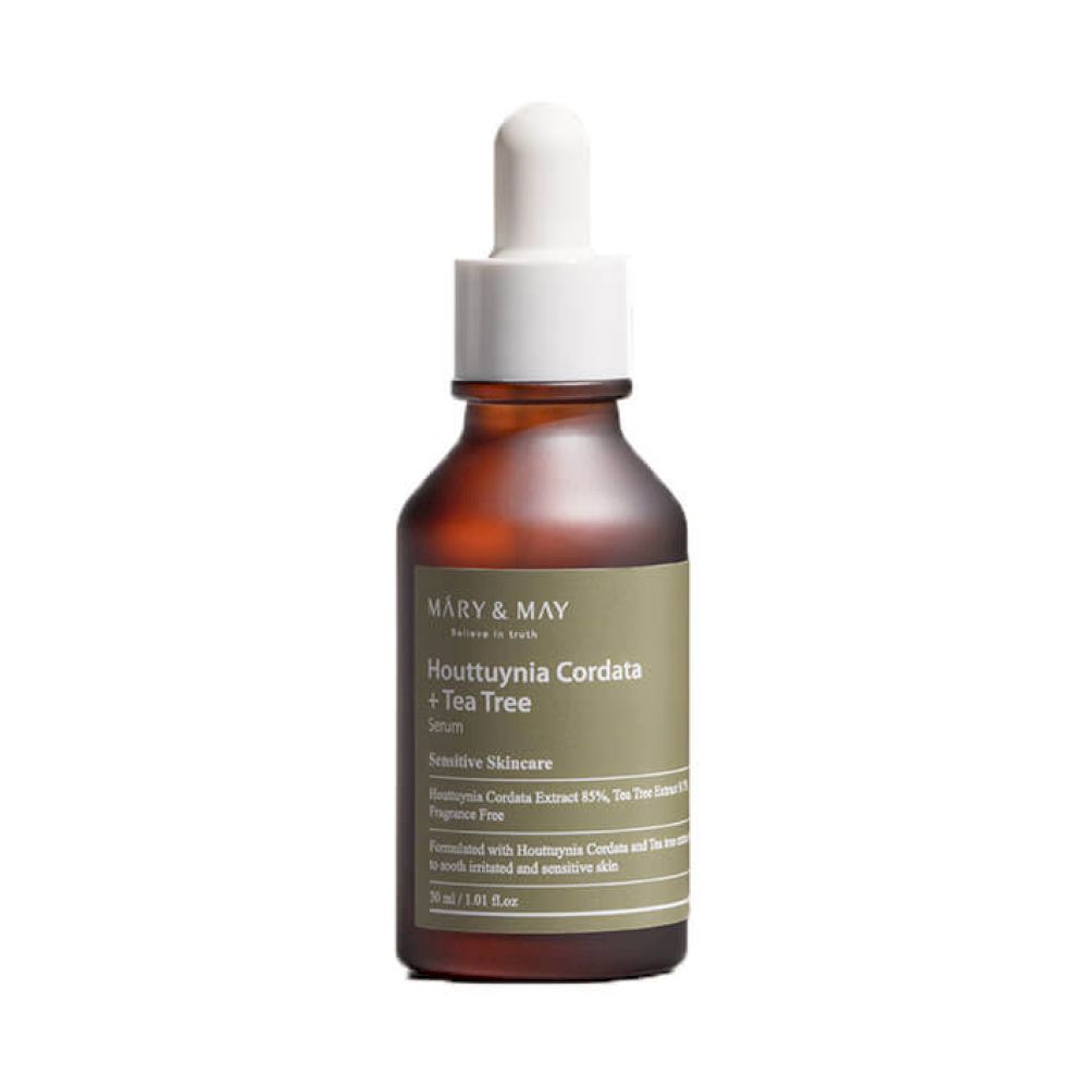 Сыворотка с экстрактом хауттюйнии и чайного дерева | Mary&May Houttuynia Cordata + Tea Tree Serum 30ml