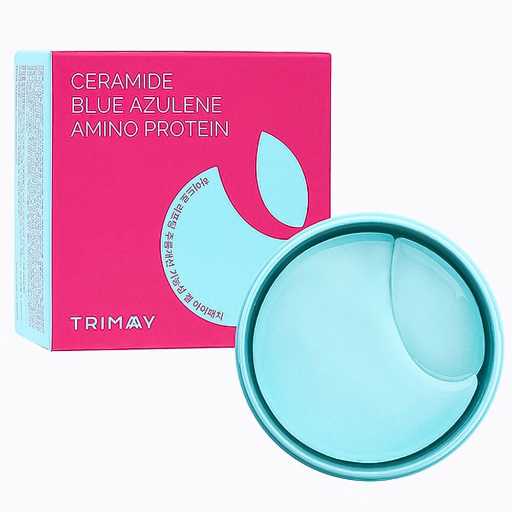 Trimay Hydro Lifting Gel Eye Patch (blue)/Увлажняющие лифтинг-патчи для век с керамидами, азуленом