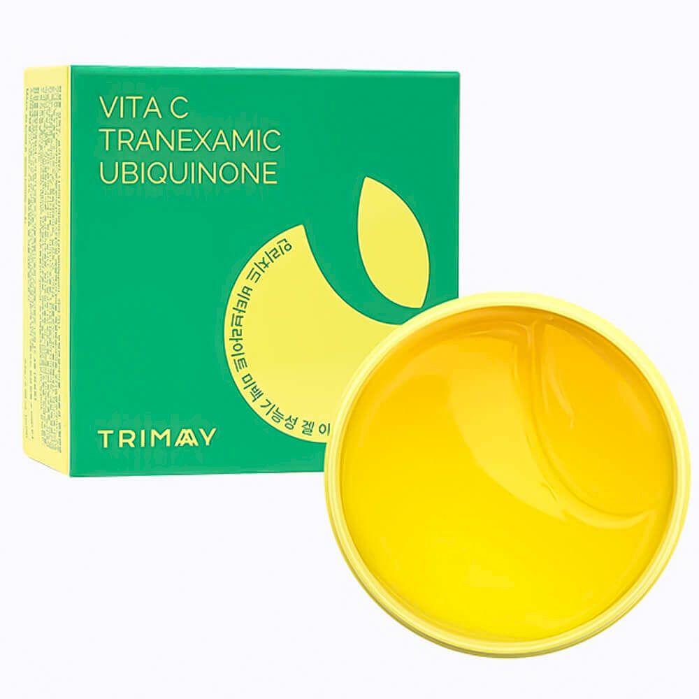 Trimay Enriched Vitabright Gel Eye Patch (yellow)/Осветляющие патчи с витамином С, транексамовой кислотой