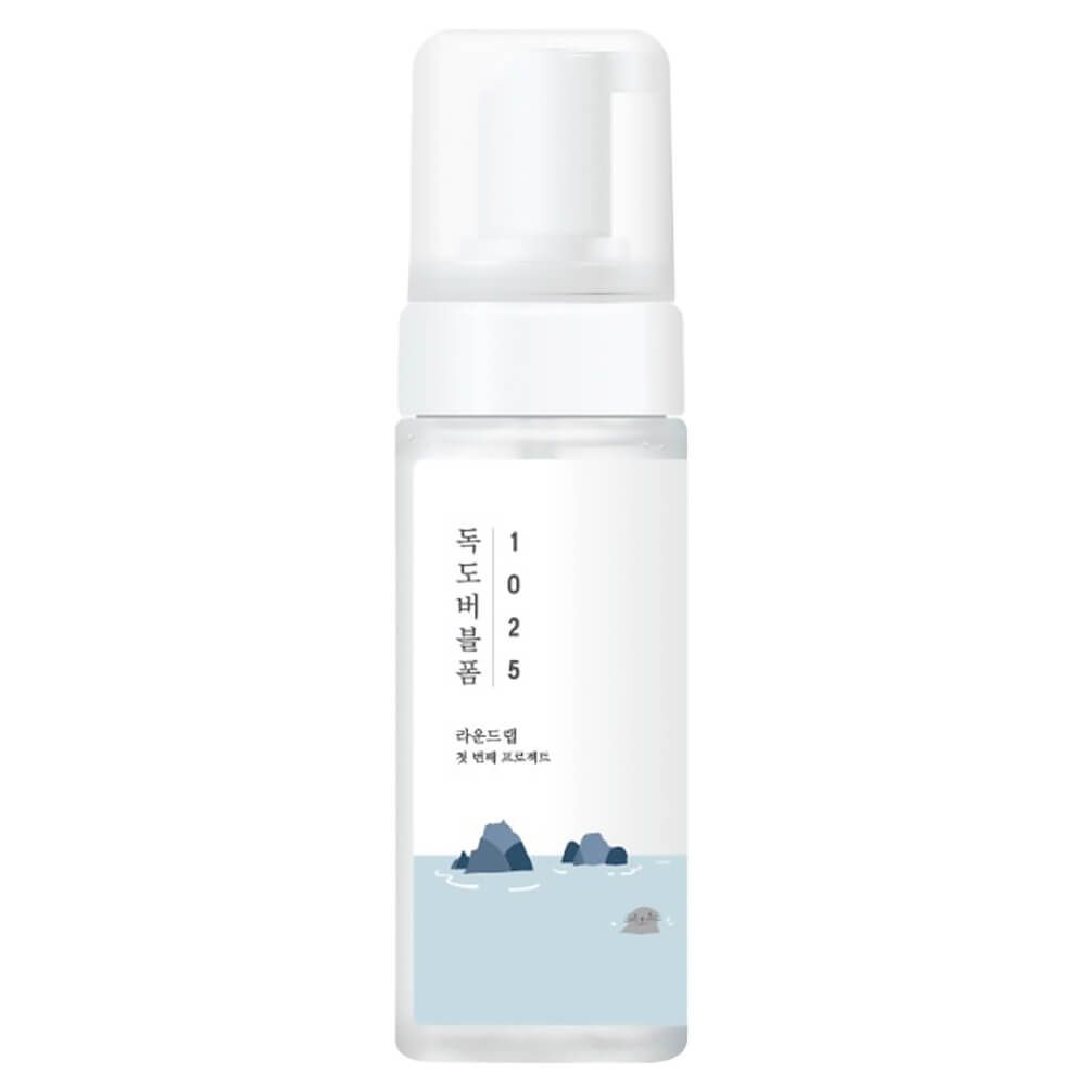 Round Lab Пенка очищающая пузырьковая с морской водой - 1025 Dokdo bubble foam, 150мл
