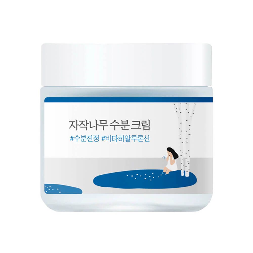 Round Lab Крем для чувствительной кожи с берёзовым соком - Birch juice moisturizing cream, 80мл