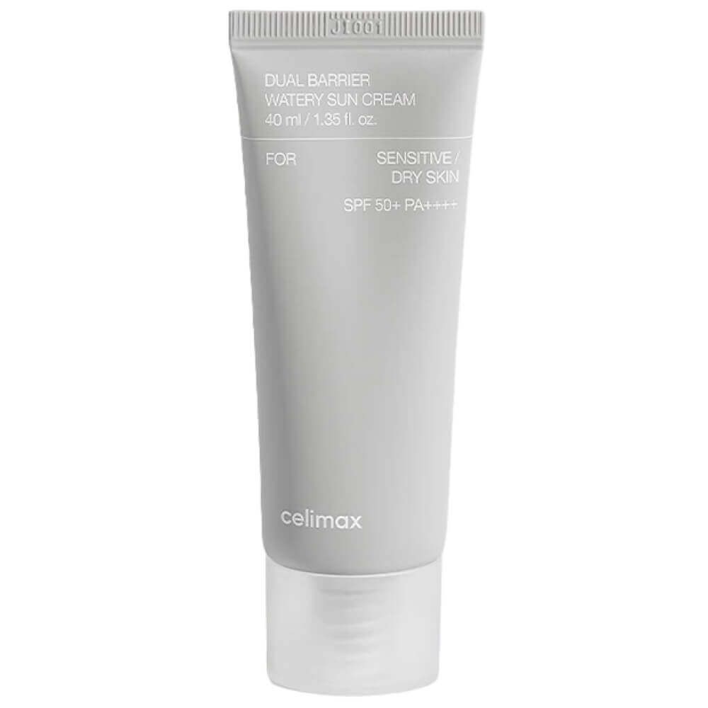 Celimax Крем солнцезащитный для сухой кожи - Dual barrier watery sun cream SPF50+PA++++, 40мл