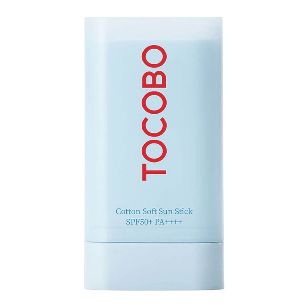 Tocobo Крем-стик для лица себорегулирующий солнцезащитный - Cotton soft sun stick SPF50+ PA++++, 19г