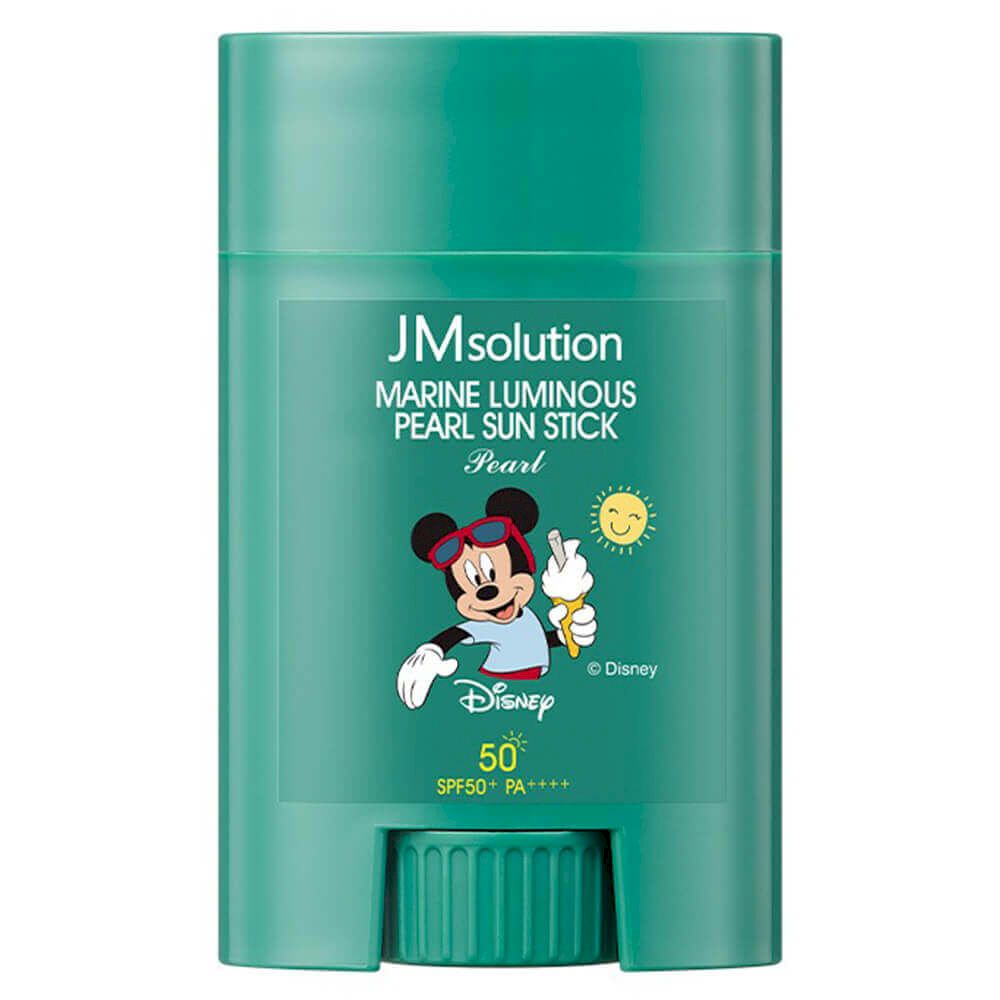 JMsolution Крем-стик солнцезащитный с жемчугом  - Disney collection Mickey luminous pearl SPF50+ PA++++, 21г