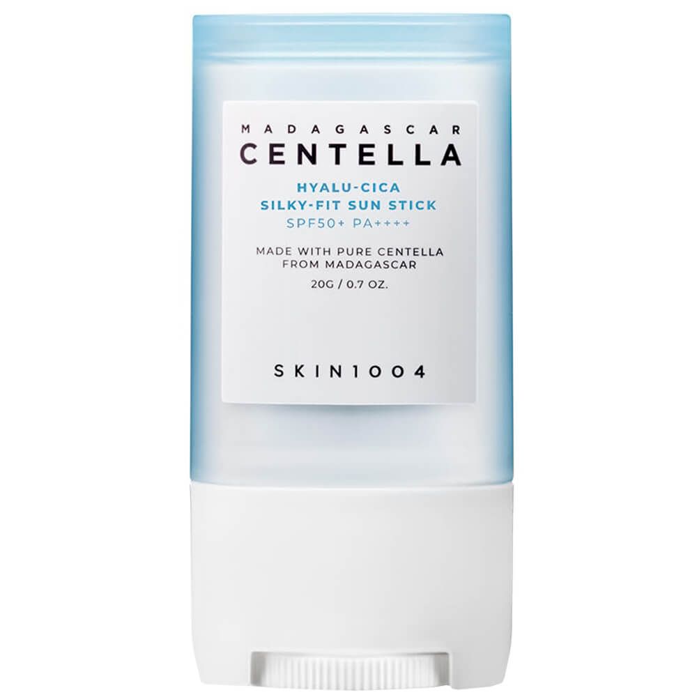 SKIN1004 Стик солнцезащитный - Madagascar centella hyalu-cica silky-fit sun stick SPF50+PA++++, 20г