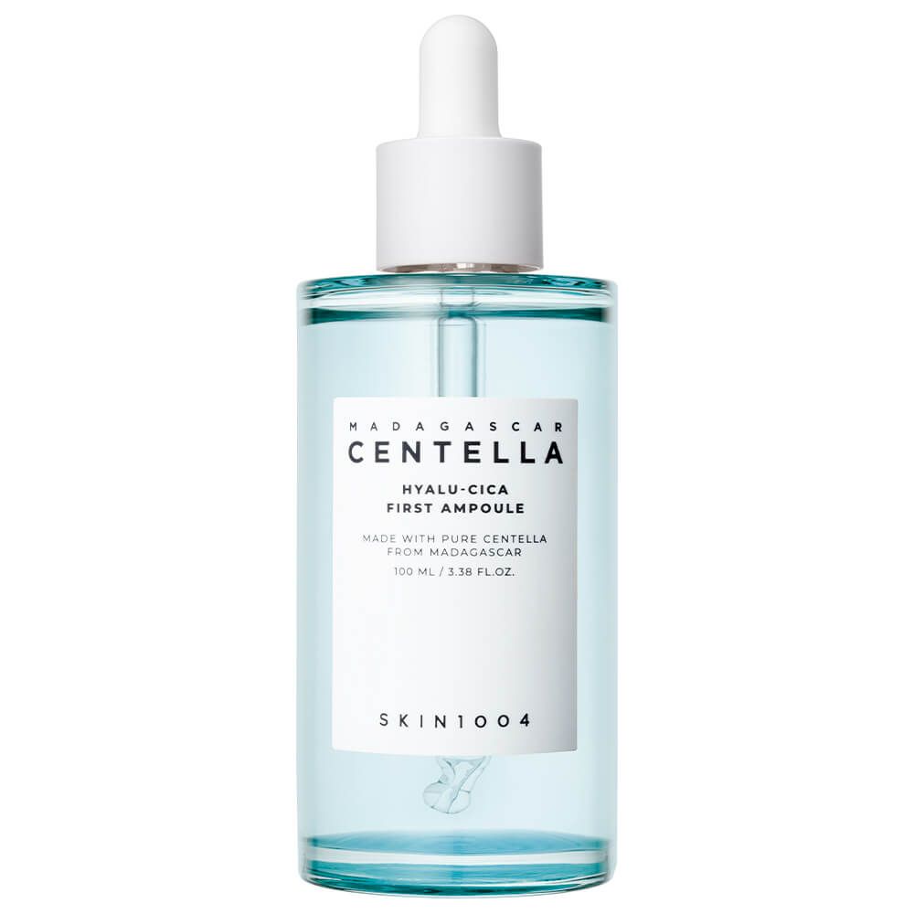 SKIN1004 Madagascar Centella Hyalu-Cica First Ampoule 100 ml,Увлажняющая ампульная сыворотка с центеллой азиатской и гиалуроновой кислотой