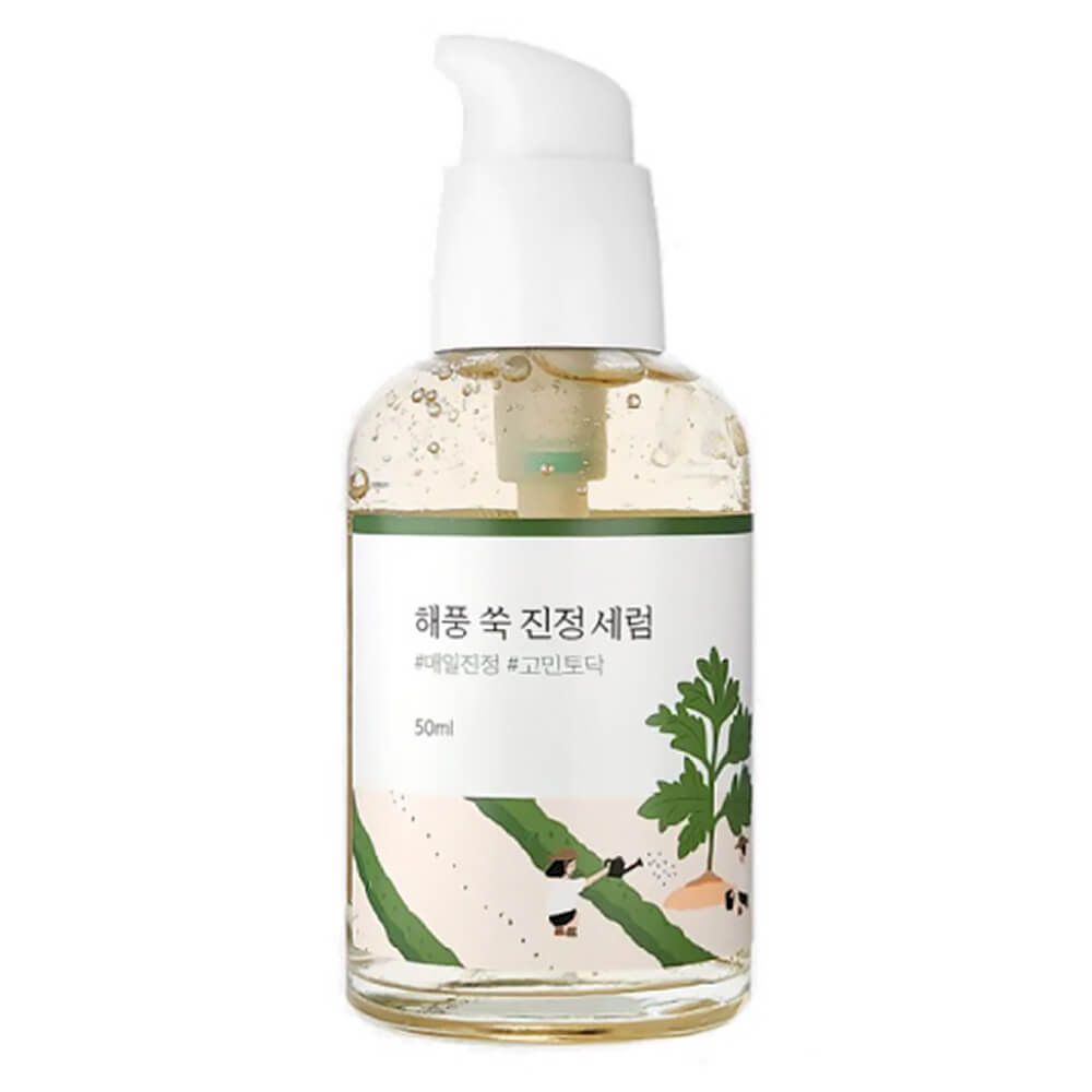ROUND LAB Mugwort Calming Serum 50ml,Успокаивающая сыворотка с экстрактом полыни 50 мл
