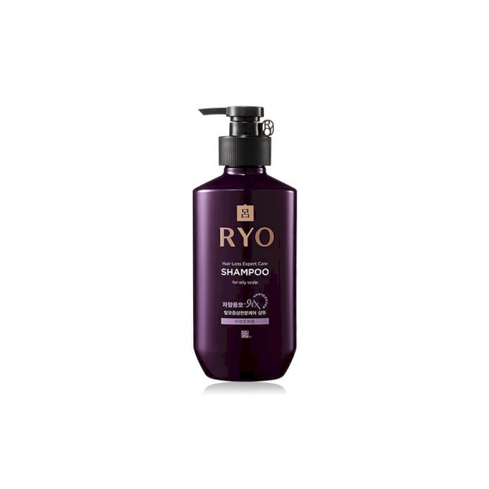 Ryo Hair Loss Care Shampoo GinsenEX Лечебный шампунь от выпадения для жирных волос, 400 мл1/8