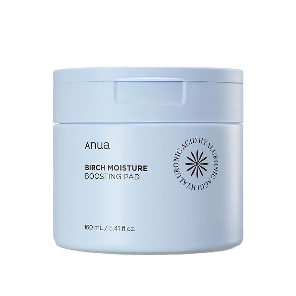 Тонер-пэды увлажняющие для лица с берёзовым соком 70 шт | ANUA Birch Moisture Boosting Pad 160 ml