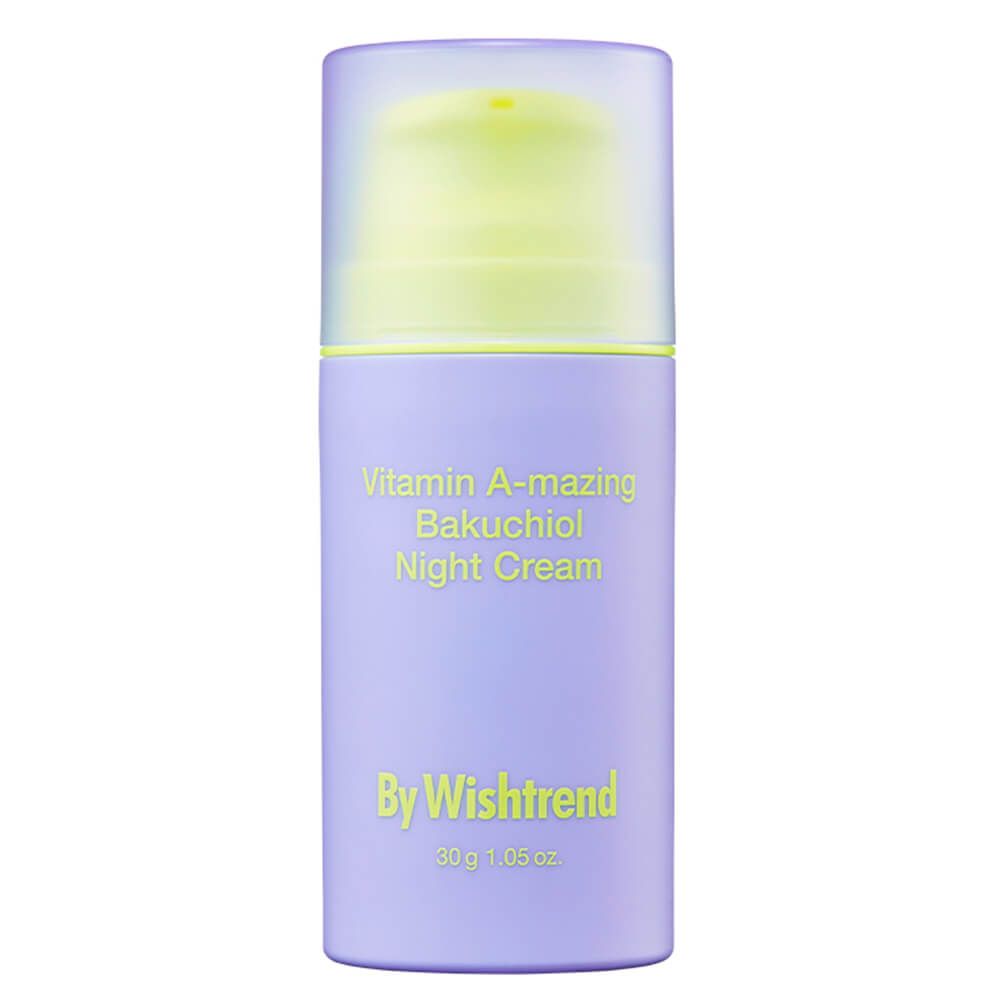 By Wishtrend Крем для лица ночной ретинол и бакучиол - Vitamin A-mazing bakuchiol night cream, 30г retin