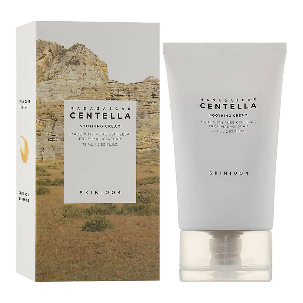 SKIN1004 Крем для лица охлаждающий с центеллой - Madagascar centella soothing cream, 75мл