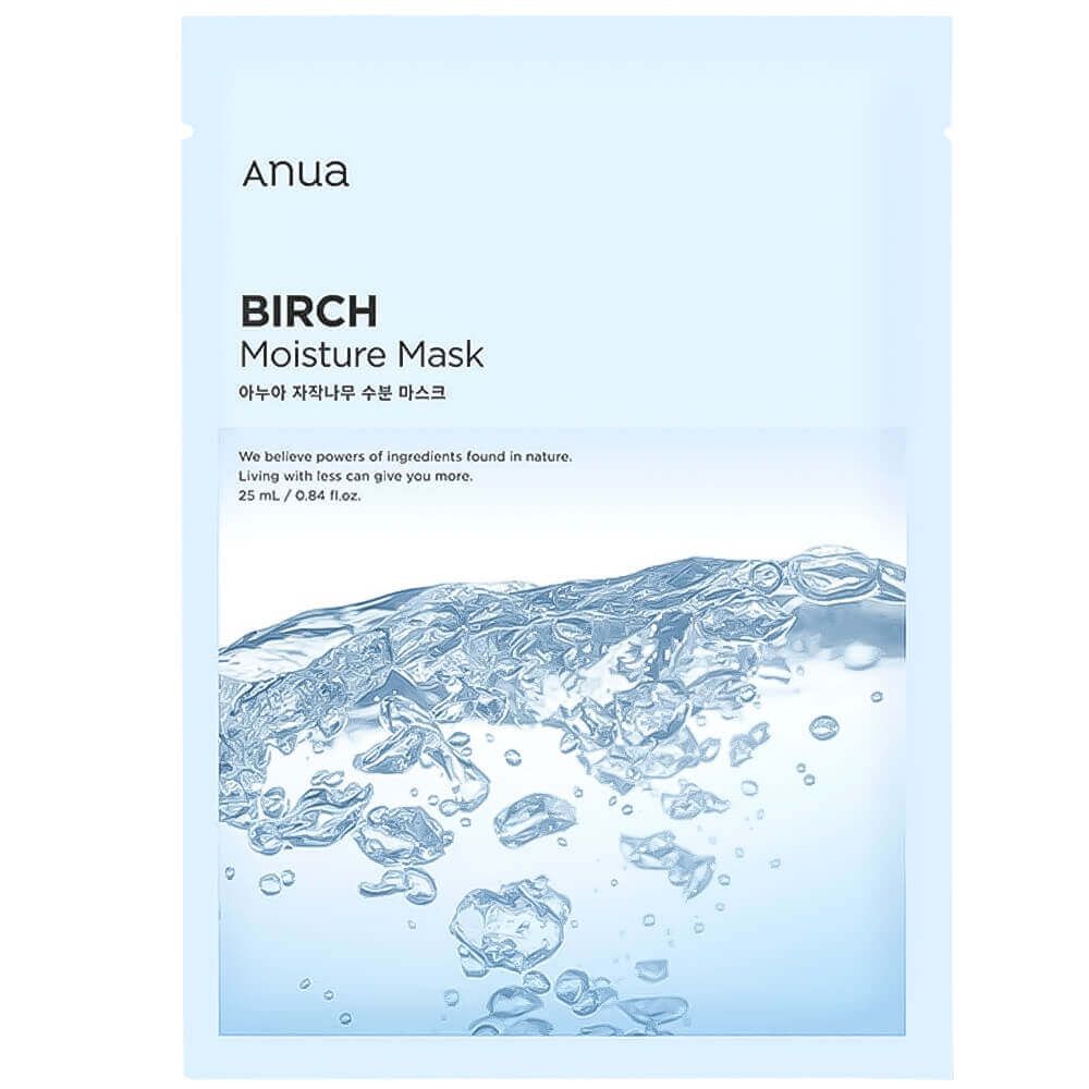 ANUA Birch Moisture Mask 25ml Маска тканевая увлажняющая с берёзовым соком