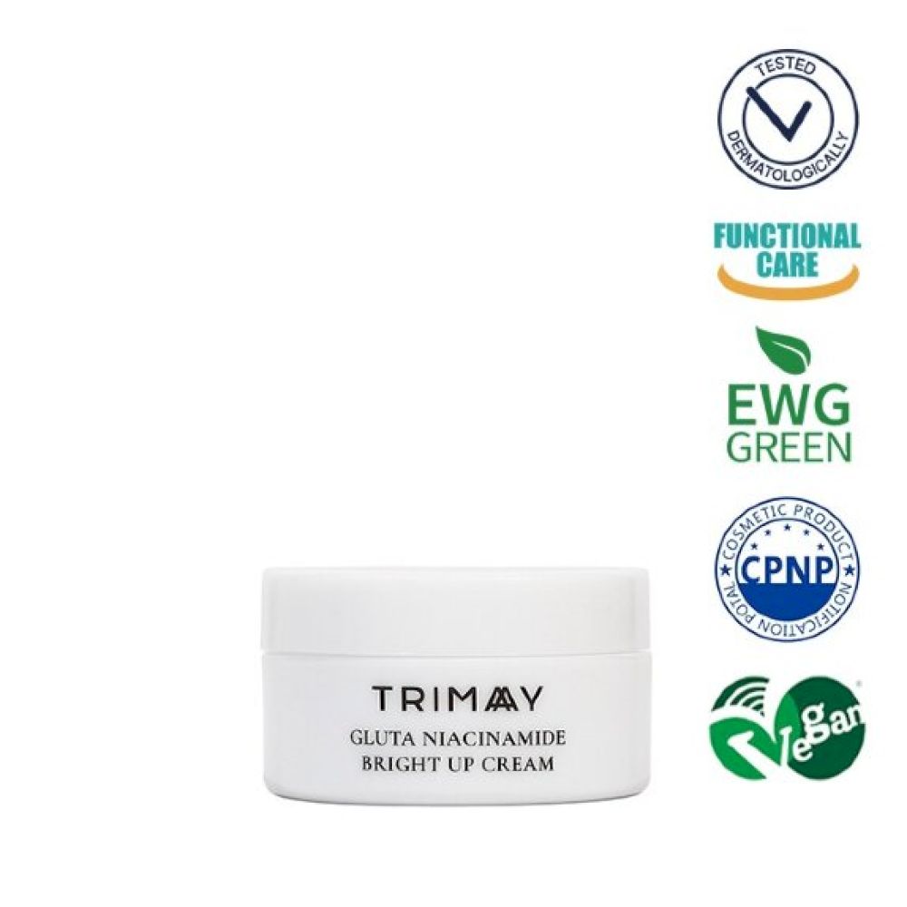 Trimay Gluta Niacinamide Bright Up Cream 10ml/крем с экстрактом рисовых отрубей (миниатюра)