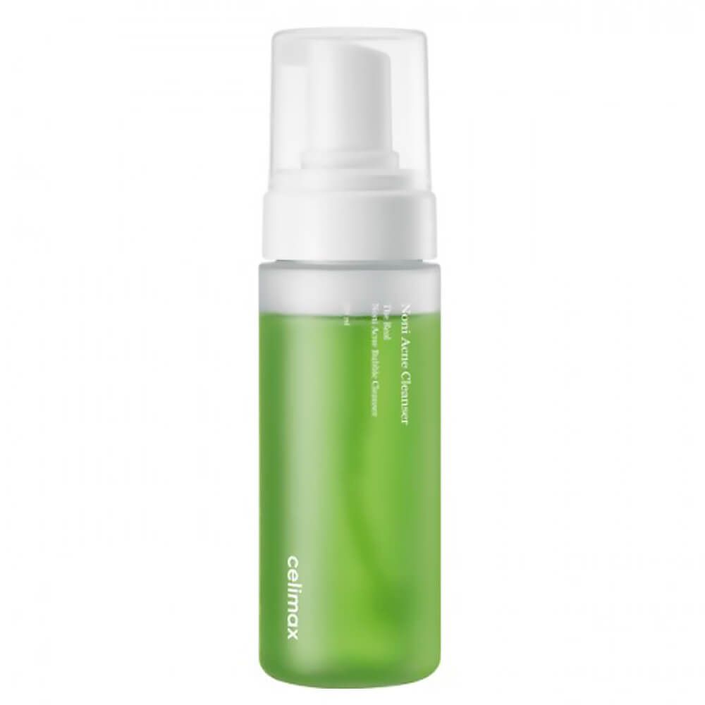 Пенка очищающая на основе нони | Celimax The Real Noni Acne Bubble Cleanser 155 ml