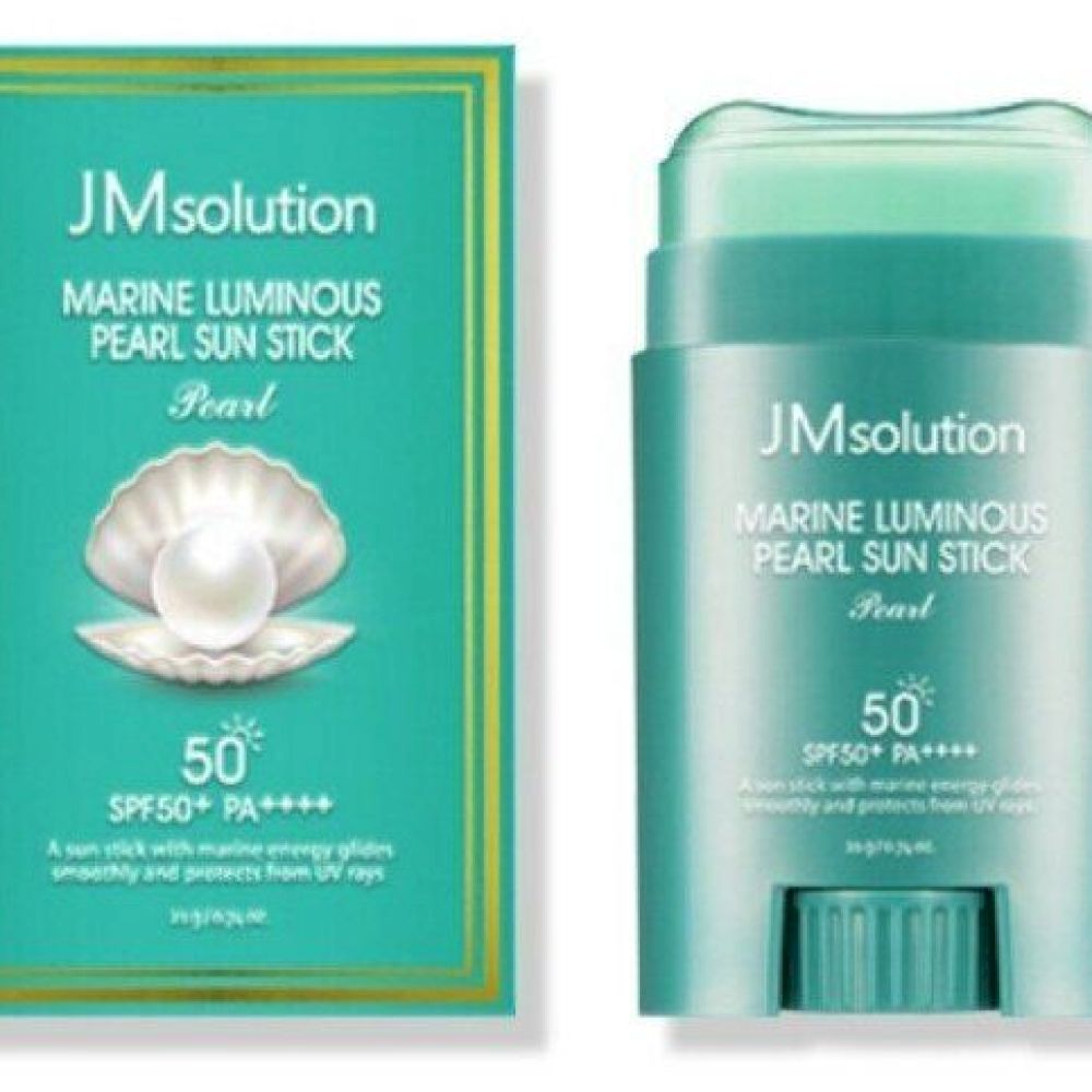 JMSolution Marine Luminous Pearl Sun Stick SPF50+ Pa++++ Солнцезащитный стик для лица, 21гр