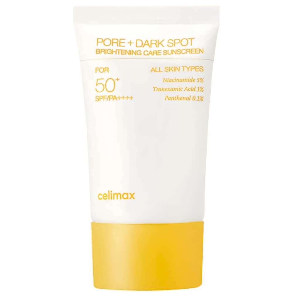 Celimax Крем солнцезащитный выравнивающий - Pore+dark spot brightening care SPF50+PA++++, 50мл