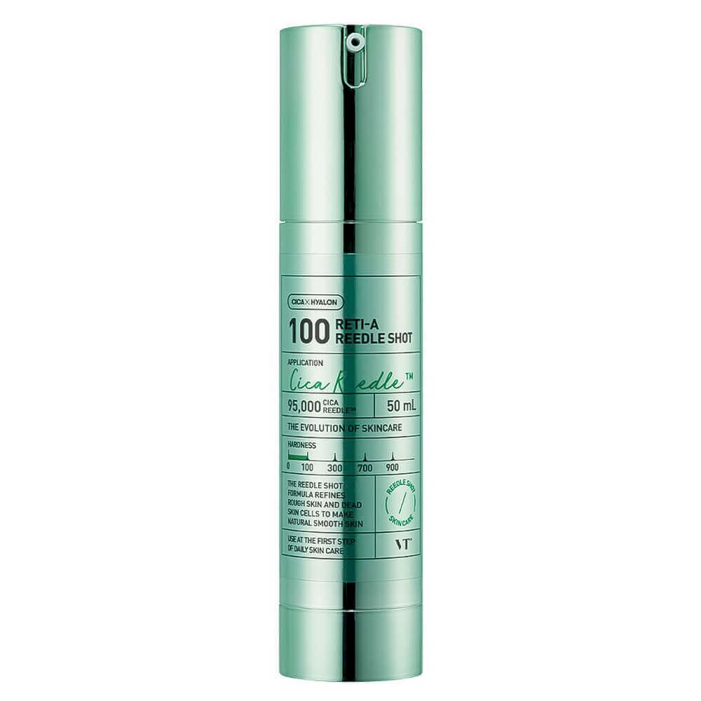 VT Cosmetics Reti-A Reedle Shot 100,Бустер-сыворотка с микроиглами и ретинолом 50 мл