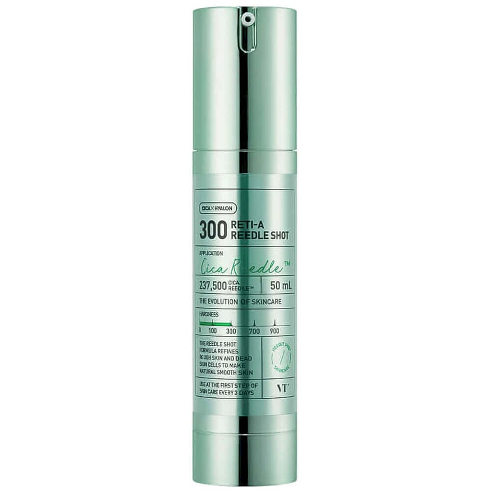 VT Cosmetics Reti-A Reedle Shot 300,Интенсивная бустер-сыворотка с микроиглами и ретинолом 50 мл