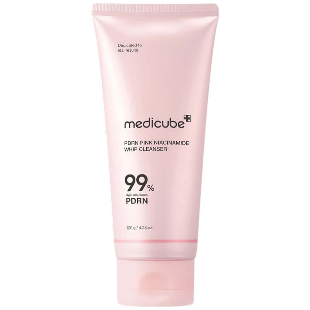 Пенка очищающая с ниацинамидом и PDRN | Medicube PDRN Pink Niacinamide Whip Cleanser 120g