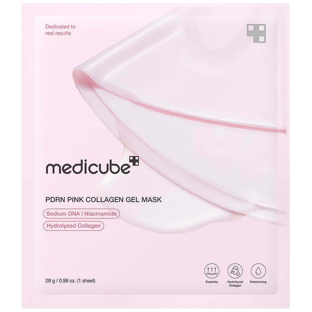 Маска гидрогелевая с коллагеном | Medicube PDRN Pink Collagen Gel Mask