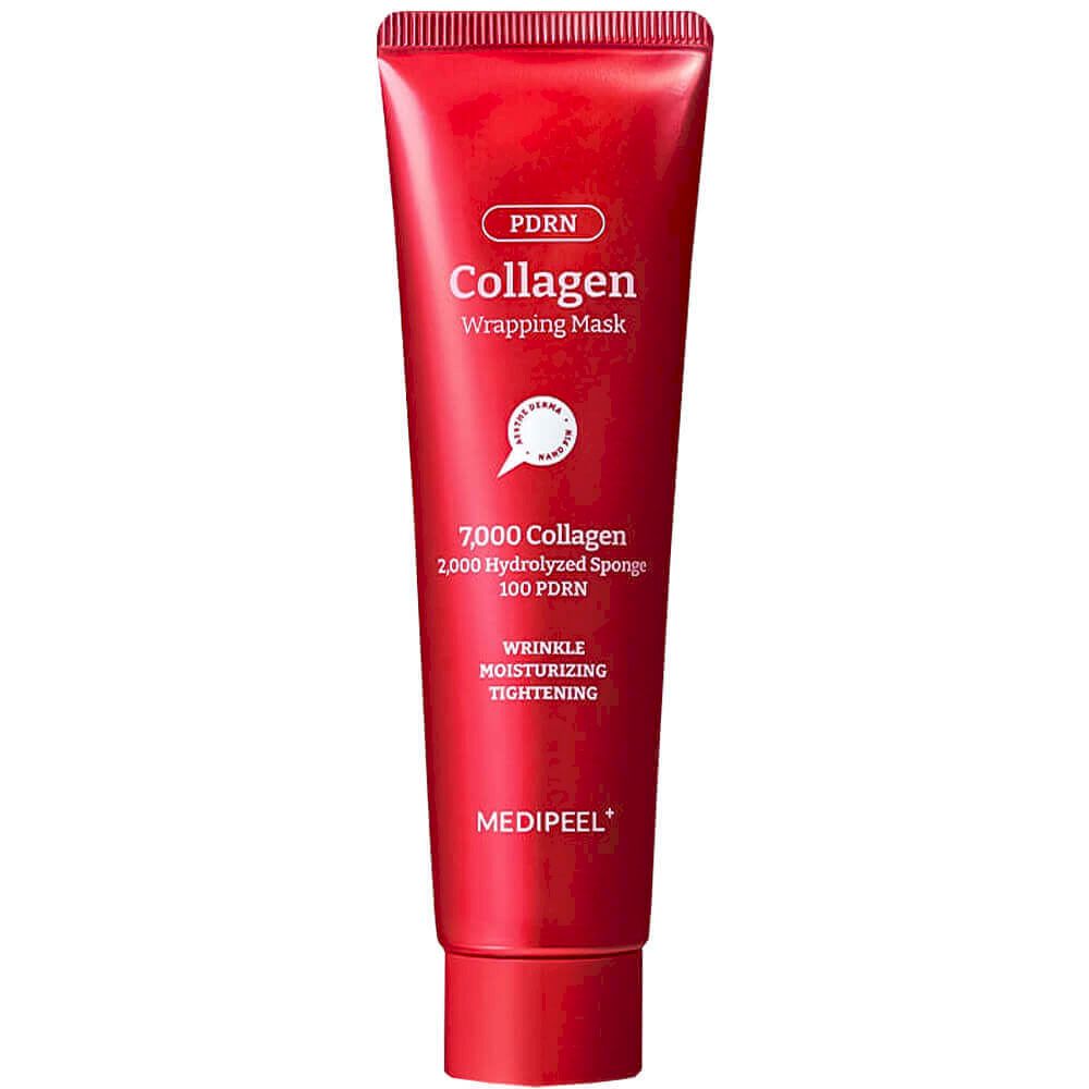MEDIPEEL⁺ Collagen Glow Wrapping Mask (100ml) Маска-пленка для сияния кожи с коллагеном и PDRN